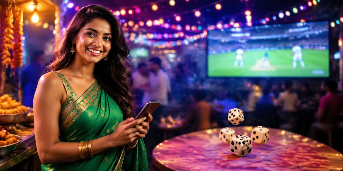 Players engaged in lottery games during cricket viewing in India